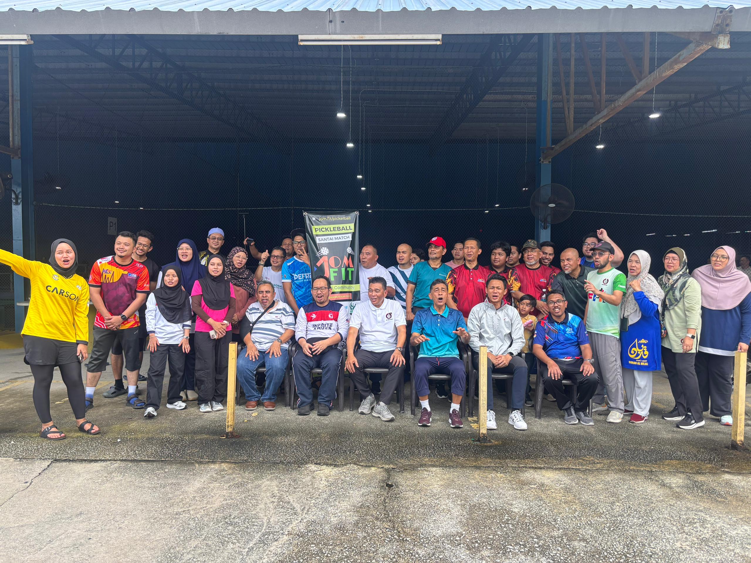 Acara pertama 2026, Santai Pickleball: Kemeriahan dan Kenangan